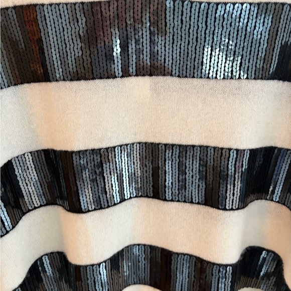 NWT Maeve Cashmere Sequin Sweater - Picture 2 of 9